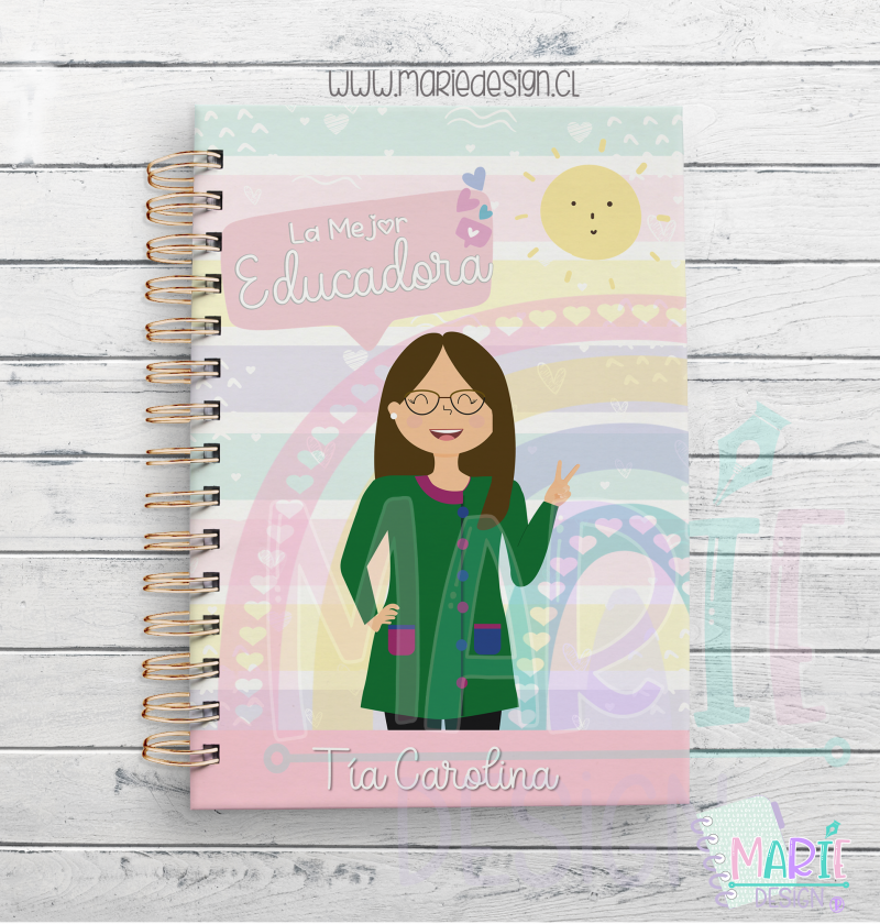 Plantilla Imprimible Planner Educadora Párvulos 2023 Marie Design 5734